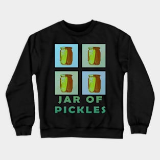 Jar of Pickles BLUE Crewneck Sweatshirt